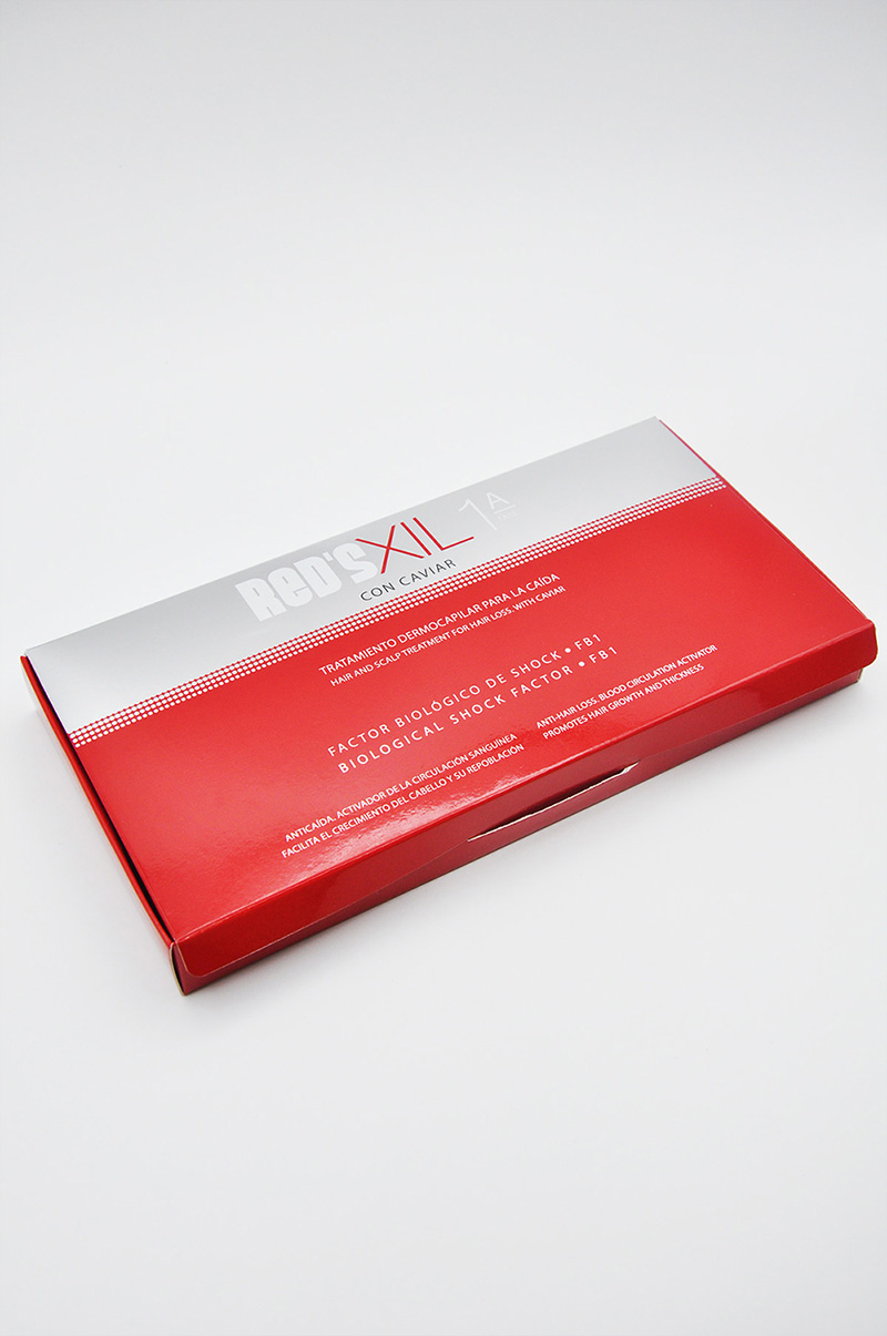 Ampollas anticaída 1ª Fase Red's Xil